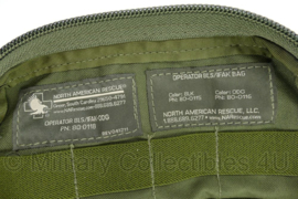 NAR North American Rescue Operator BLS / IFAK bag OD Green - 19 x 7 x 22 cm - nieuw met aangehecht kaartje - origineel