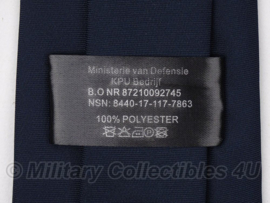 KLU stropdas 2013 donkerblauw - nieuwste model - nieuw in verpakking - origineel