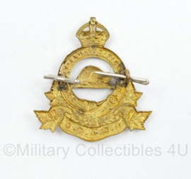 WO2 Canadese cap badge RCAPC Royal Canadian Army Pay Corps - Kings Crown - 4,5 x 4,5 cm - origineel