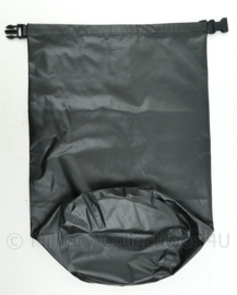 Drybag Zak waterdicht klein Defensie 2020 model TBV RUGZAK SIDEPOCKETS - Zwart - 60 x 41 cm - nieuw - origineel