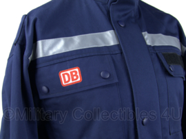 DB damesjas met reflectie en klittenband voor rugstrook - Goretex - maat L - donkerblauw - Nieuw