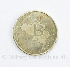 Belgian Heritage 2010 Collectors Coin Bastogne Ardennes 44 - diameter 3 cm - origineel