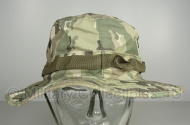 Boonie hat / Bush hat - Luxe model Ripstop - DTC / Multi camo - Fosco - Small