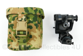 Complete set voor de Mini NSEAS :  Nvisol mount Doks/Monomount met padded Case &Sestan Busch Counter Weight set  - origineel