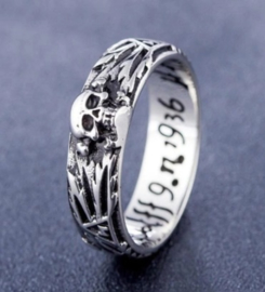 SS Ring SS totenkopf ring - officieel model - replica - size 11
