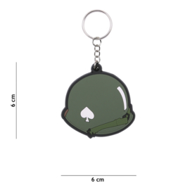 Sleutelhanger 3D PVC - WW2 US M1 Helmet 506th Parachute Infantry Regiment