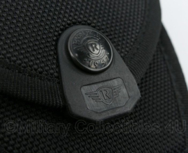Nederlandse Politie handboeien tas zwart - merk Radar - 9 x 3 x 15 cm - licht gebruikt - origineel