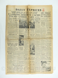 Daily Express krant - 28 May 1945 - origineel