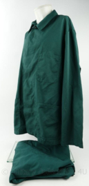 Groen HaVeP werkjas en broek - maat 64 - nieuw - origineel
