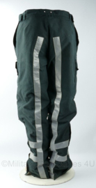 Nederlandse Brandweer Gore-Tex brandwerende broek met reflectie - maat Extra Large Long - gedragen - origineel