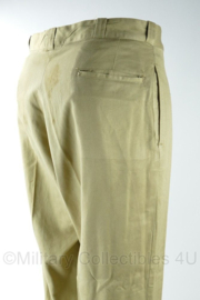 US Army Trousers Men's Cotton khaki shade 1 - type 1, class 1 - size 34 x 29 inch - gedragen - origineel