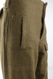 WO2 Britse P40 battledress trousers broek - maat Large - nieuw - replica