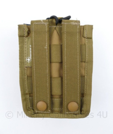 Defensie Profile equipment Molle Single mag pouch coyote. M4 M16 Diemaco - 10,5 x 4,5 x 14 cm - nieuwstaat -  origineel