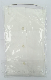 KL Landmacht en KLu Luchtmacht smoking overhemd wit lange mouw - nieuw in verpakking - maat 43 - origineel