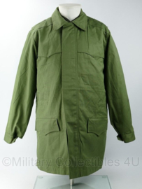 Italiaanse leger parka met voering groen - maat 48R - nieuw - origineel