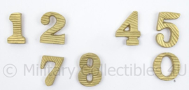 WO2 Duitse epaulet cyphers patina schouderstukken SET - 2,2 cm - verkoop per paar