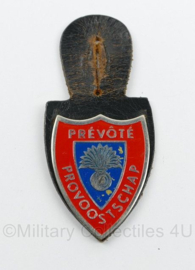 Belgische Gendarmerie Prevote Provoostschap borsthanger - 9 x 4 cm - origineel