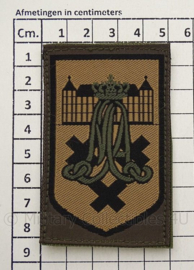 KL eenheid arm embleem Koninklijke Militaire Academie Breda met klittenband - origineel