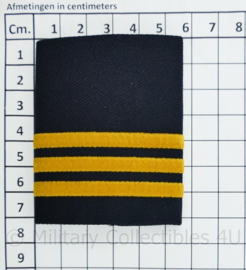 Nederlandse Politie huidig epauletten paar -  Agent - 7 x 5,5 cm - origineel