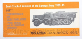 Naslagwerk German army 1939-1945 Zugkraftwagen and selbstfahrlafette