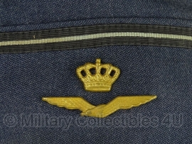 KLU Koninklijke Luchtmacht officiers schuitje met insigne - maat 56 cm - origineel