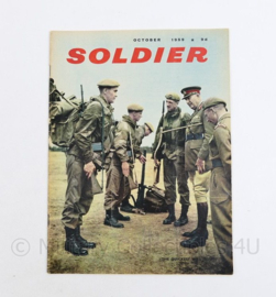 The British Army Magazine Soldier October 1959 -  30 x 22 cm - origineel