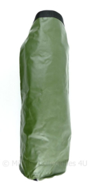 Drybag Nederlandse Defensie Waterdichte rugzak liner drysack klein model groen tot 80l rugzakken - 57 x 17 x 17 cm - NIEUW - origineel