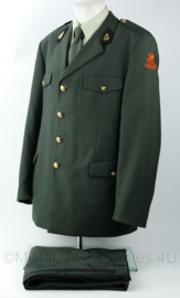 KL Nederlandse leger DT2000 43MECHBAT 43 Gemechaniseerde Brigade Technische Dienst uniform jas met broek - maat 56 1/2 - nieuw - origineel