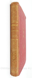 Jaarboekje der Adelborsten aan het Koninklijk Instituut voor de Marine te Willemsoord 1882 - 13,5 x 2 x 19,5 cm - origineel