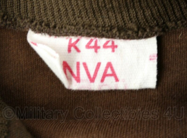 DDR NVA trainingsjack met broek NVA Trainingskleidung braun - maat K 44 - origineel