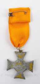 Oostenrijkse leger 10 jaar Trouwe Dienst medaille onderofficier - 1913-1918 - afmeting 3,5 x 9 cm - origineel