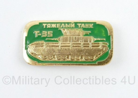 USSR Russische leger T-35 tank speld - 4 x 2 cm - origineel