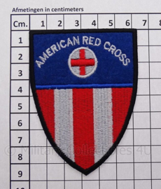 US "American red cross" embleem - afmeting 6 x 9 cm - replica WO2