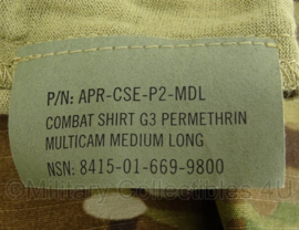 Multicam UBAC underbody shirt met rits Crey Precision G3 Combat Shirt G3  - maat Medium Long - nieuw in verpakking - origineel