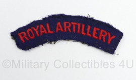 Canadese leger Royal Artillery shoulder title - 10 x 3,5 cm - origineel