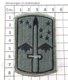 US Army ACU Camo eenheid embleem met klittenband - origineel