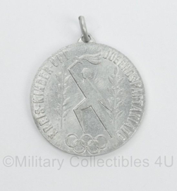 DDR NVA Kreis-Kinder-und Jugendspartakiade medaille silber - origineel