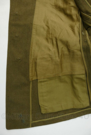 WO2 US Army Sergeant Class A jacket januari 1942 - maat 36R = NL maat 46 regular - origineel