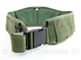 Defensie en Korps Mariniers groene profile Equipment MOLLE belt - maat Medium - nieuw - origineel