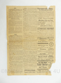 Duitse krant Rehauer Tagblatt Oberfrankischer Bote 4 mei 1926 - 47 x 32 cm - origineel