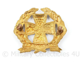 Britse pet insigne Inns of Court Regiment - 3,5 x 3,5 cm - origineel