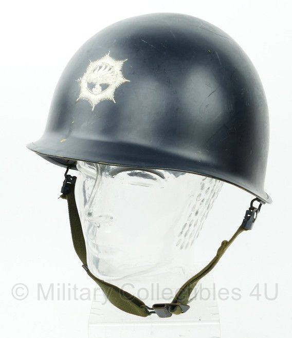 Korps Rijkspolitie ME Helm VB56 M1, met vroeg model binnenhelm - origineel