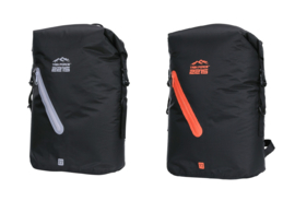 TaskForce TF-2215 Beavertrail Drybag 22L - Zwart/Oranje of Zwart/Grijs