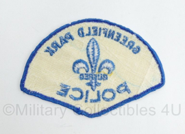Canadese Quebec Greenfield park patch - 11 x 8 cm - origineel