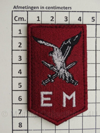 Luchtmobiele Brigade DT2000 embleem - ZONDER klittenband - 7,5 x 4,5 cm