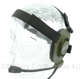 Defensie headset voor PRR H4855 SELEX e.d. PRC343  - gebruikt - origineel