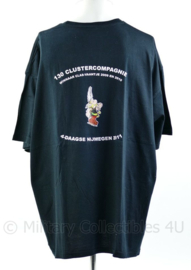 Defensie T-shirt 140 clustercompagnie vierdaagse 2011- maat XXL - origineel