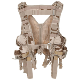 Militair leger tactical camo M95 DESERT vest met tassen - nieuwstaat - origineel