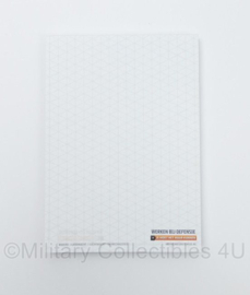 Werken bij Defensie "Je Moet Het Maar Kunnen" notitieblok - 15 x 11 cm -  NIEUW - origineel