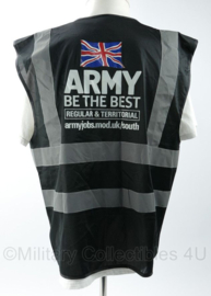 Britse leger British Army Fe Bursary Scheme - Be The Best Regular & Territorial hesje met reflectiestrepen - maat Large - nieuw - origineel